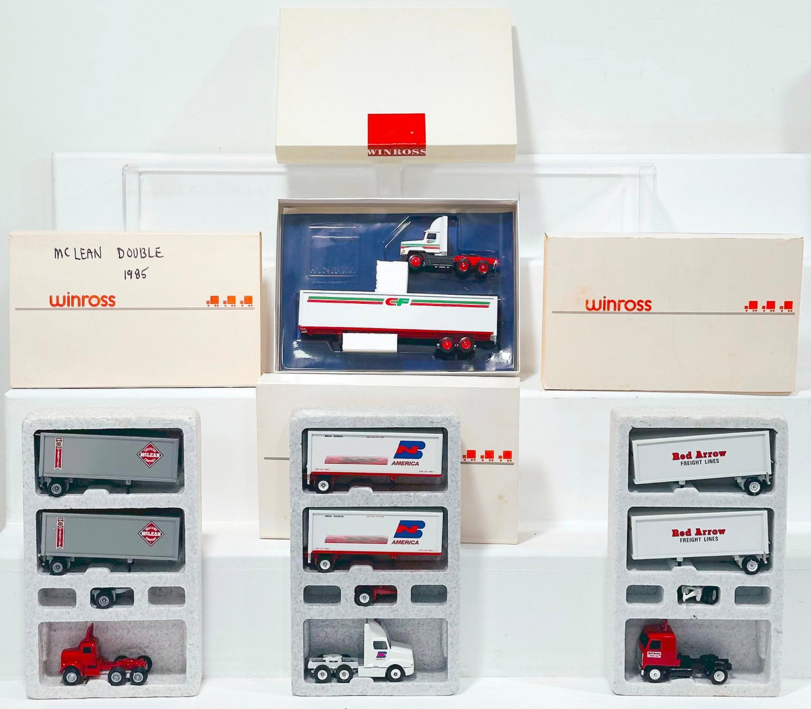 Winross Modern Diecast Truck X4 Boxed (1 of 7)