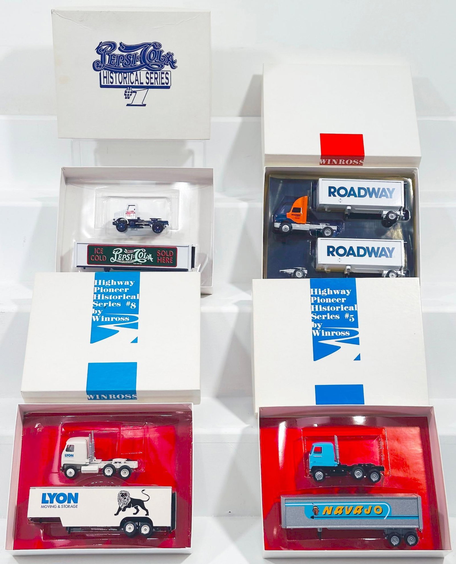 Winross Modern Diecast Truck X4 Boxed (1 of 7)
