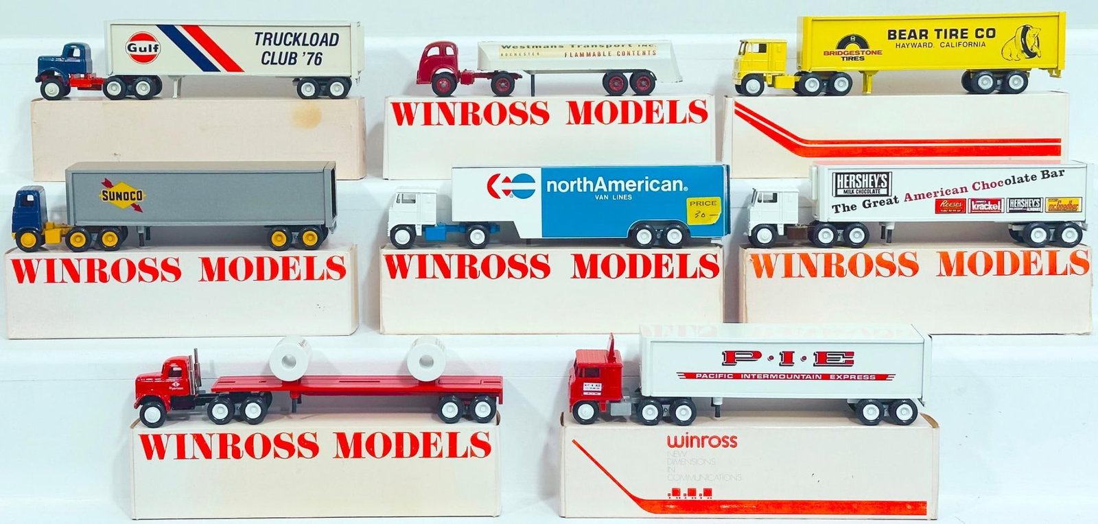 Winross Modern Diecast Truck X8 Boxed (1 of 8)