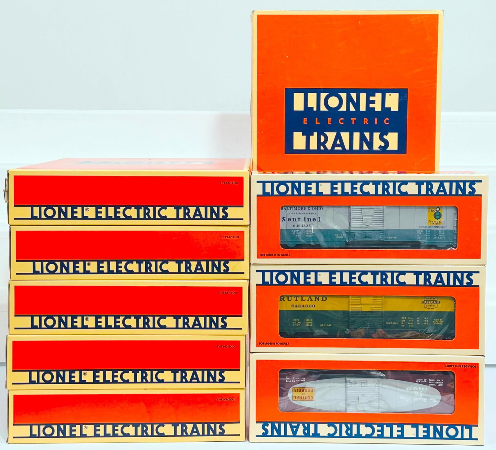 Lionel Modern O Gauge 6464 Box Car Series V X6 Boxed (1 of 4)