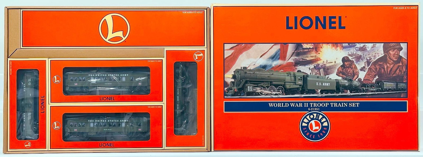 Lionel Modern O Gauge Postwar World War II Train Set #6 - 21951 Boxed (1 of 10)