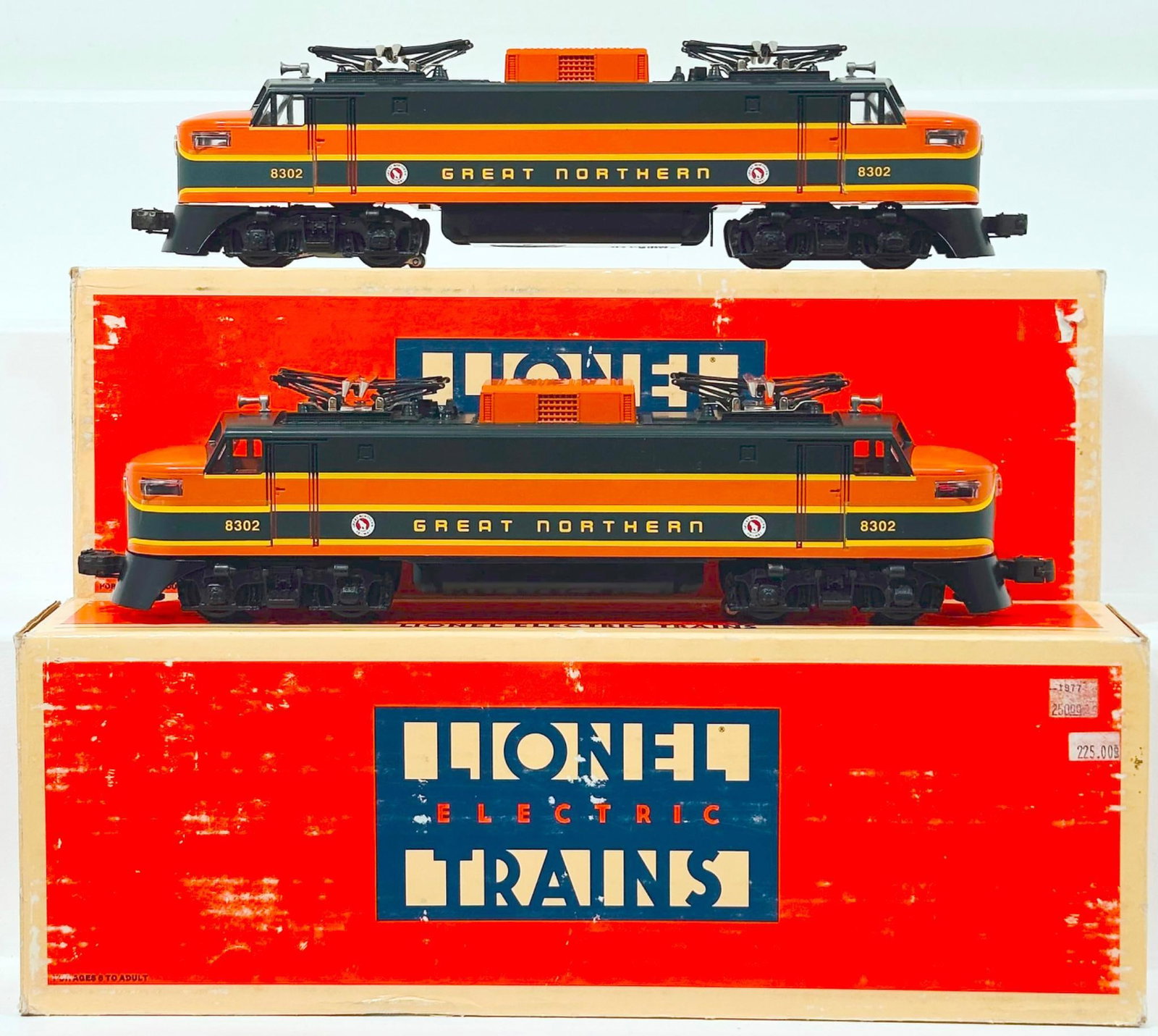 Lionel Modern O Gauge Great Northern Electric Engine Boxed X2 (1 of 8)