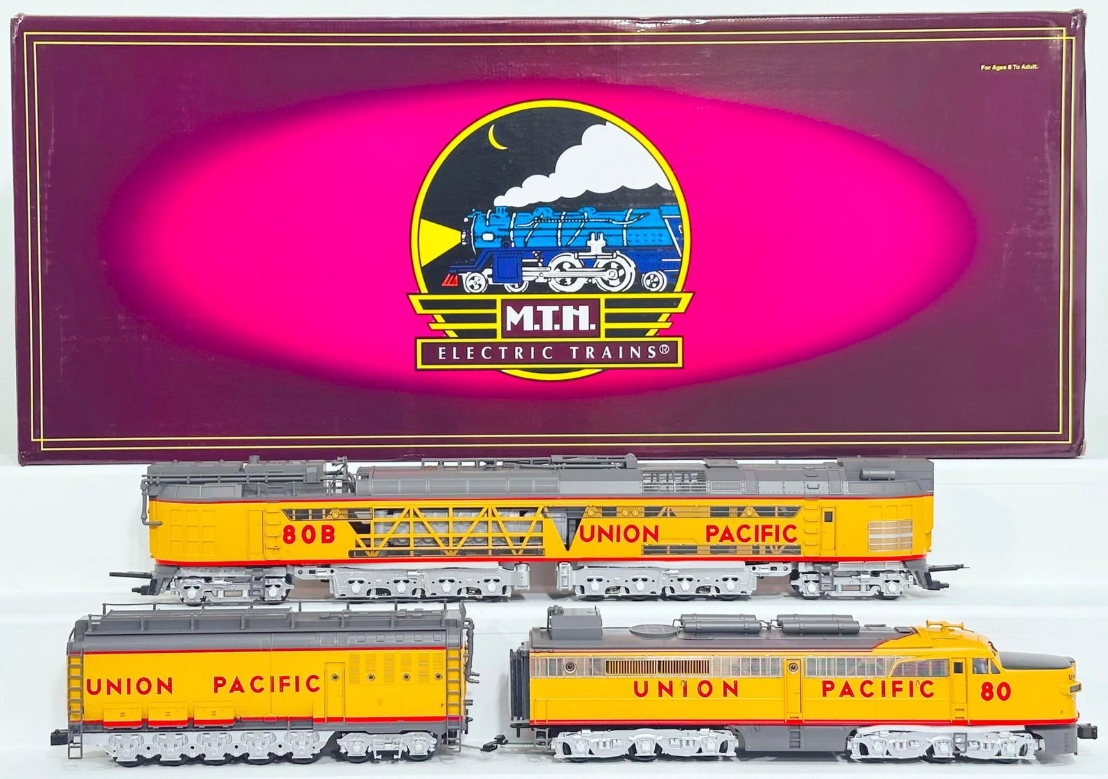 MTH Modern O Gauge Union Pacific Coal Turbine Engine with PS 1.0 Boxed (1 of 8)