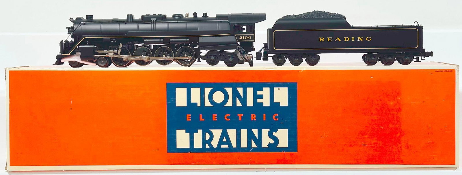 Lionel Modern O Gauge Reading T - 1 4 - 8 - 4 Locomotive and Tender Boxed (1 of 8)