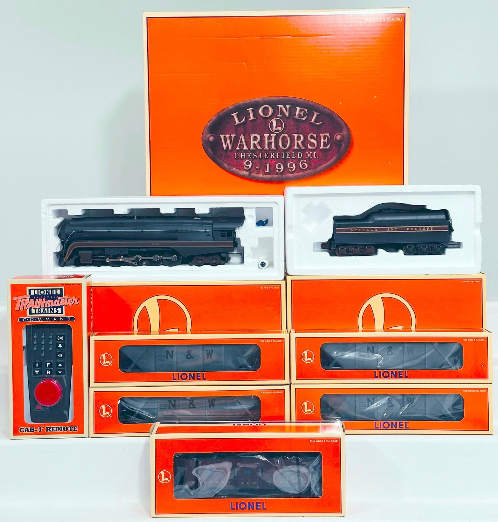 Lionel Modern O Gauge 2166 RS WarHorse Freight Set Boxed (1 of 6)