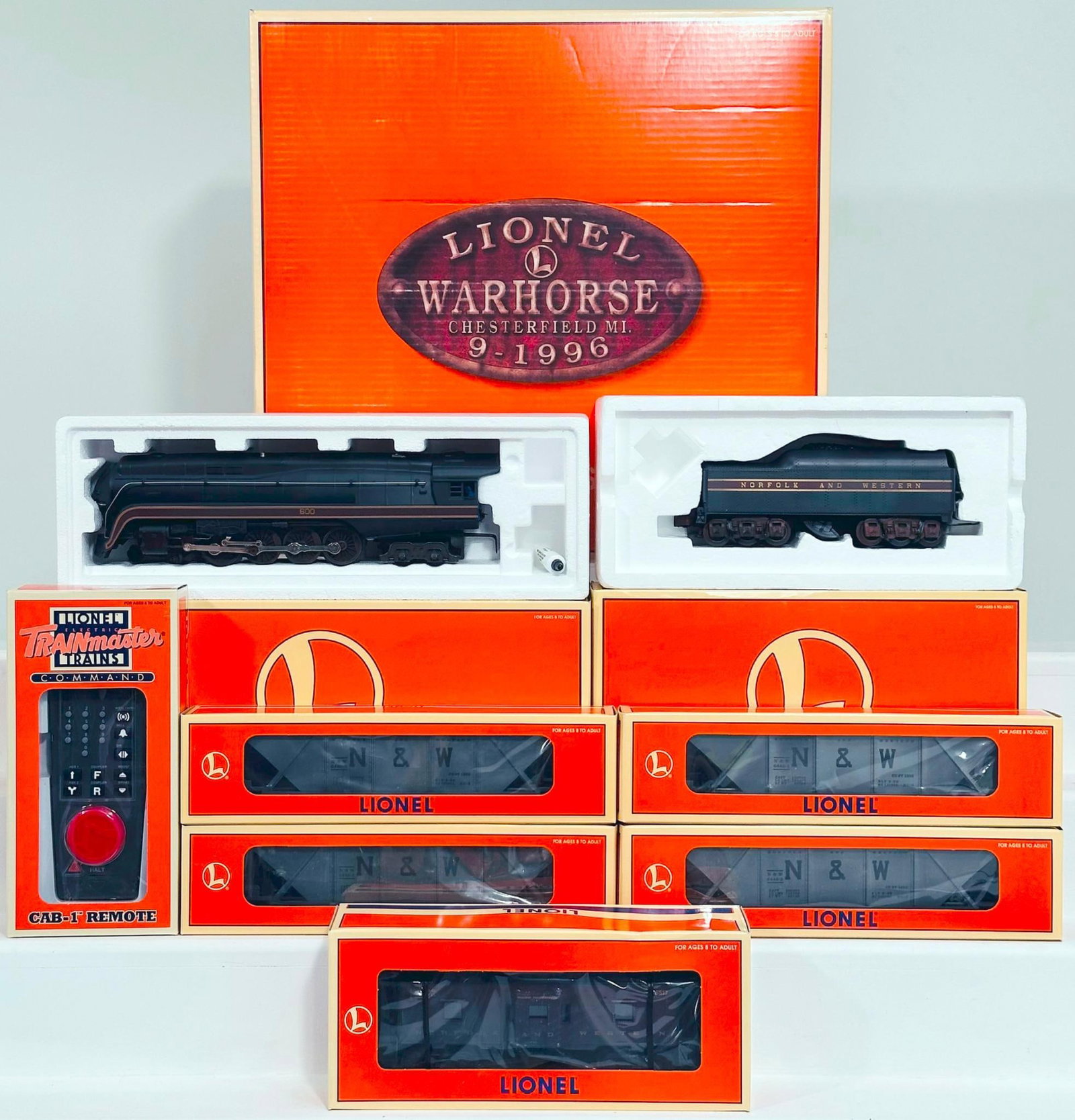 Lionel Modern O Gauge 2166 RS WarHorse Freight Set Boxed (1 of 6)