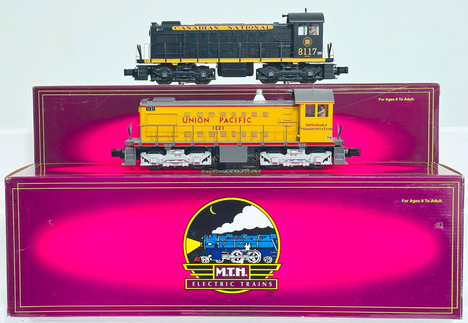 MTH Modern O Gauge Union Pacific Alco S-2Diesel Switcher with PS 2.0 Boxed/ Canadian National Alco (1 of 8)