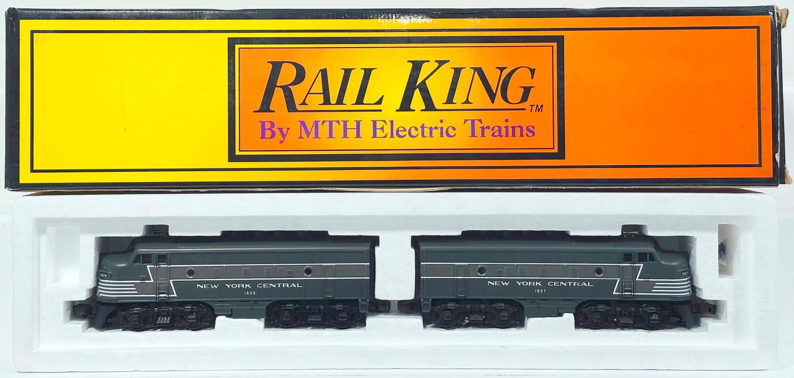 MTH Rail King Modern O Gauge New York Central F - 3 A - A Diesel Set Boxed (1 of 4)