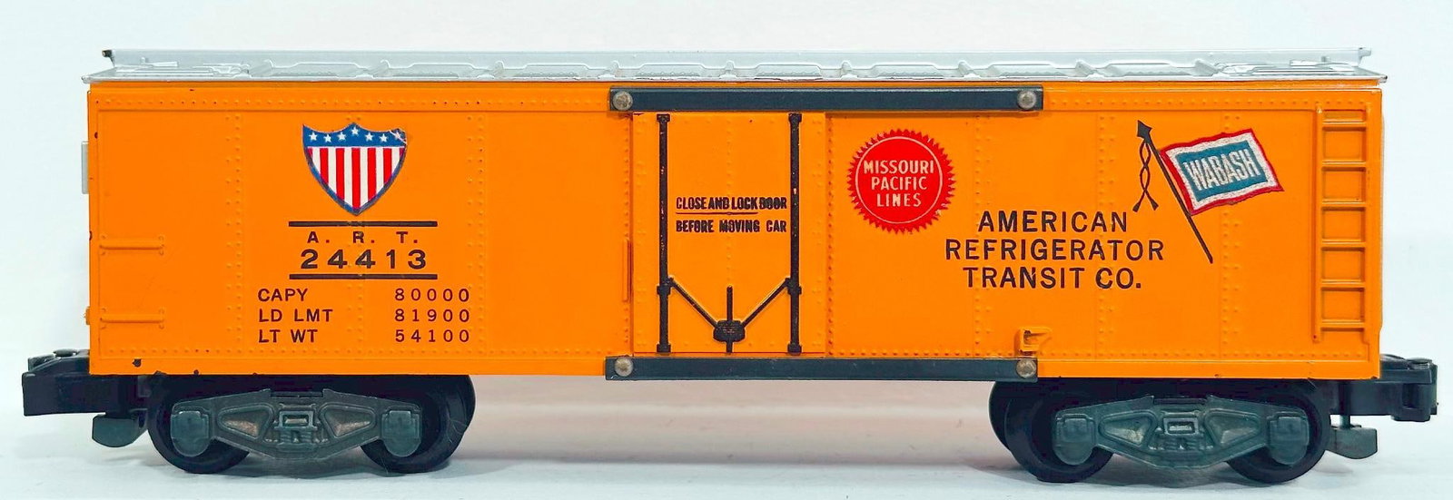 American Flyer Postwar S Gauge 24413 American Refrigerator Transit Refrigerator Car Scarce (1 of 6)