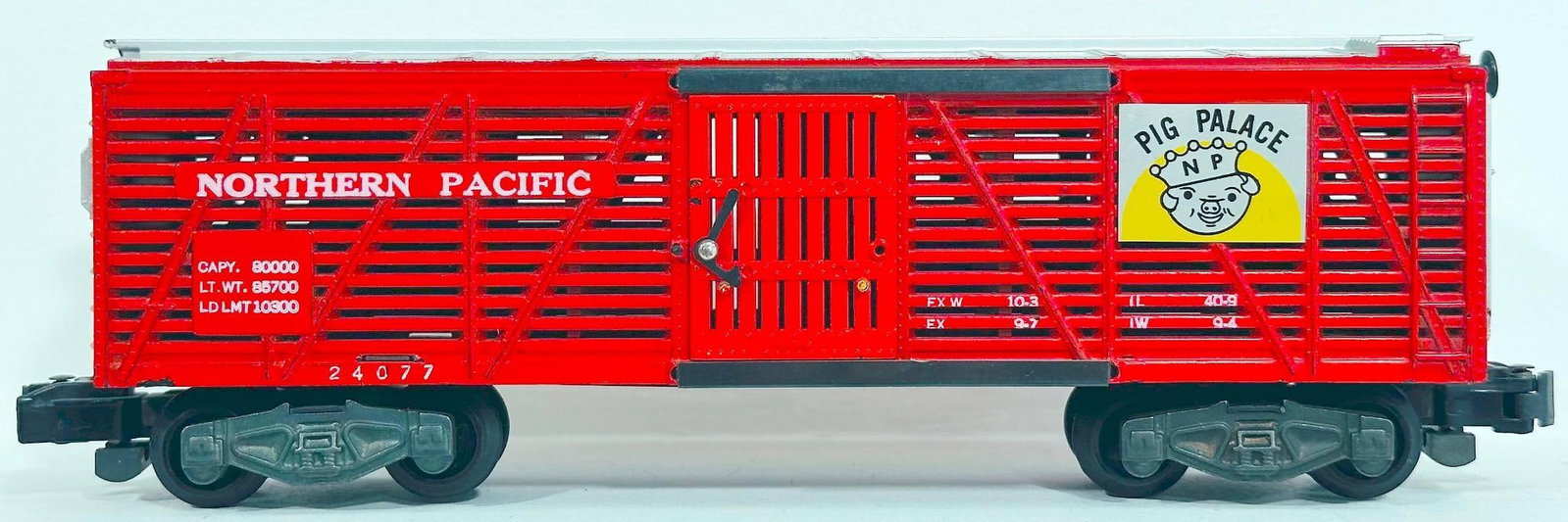 American Flyer Postwar S Gauge 24077 Northern Pacific Pig Palace Livestock Car (1 of 6)