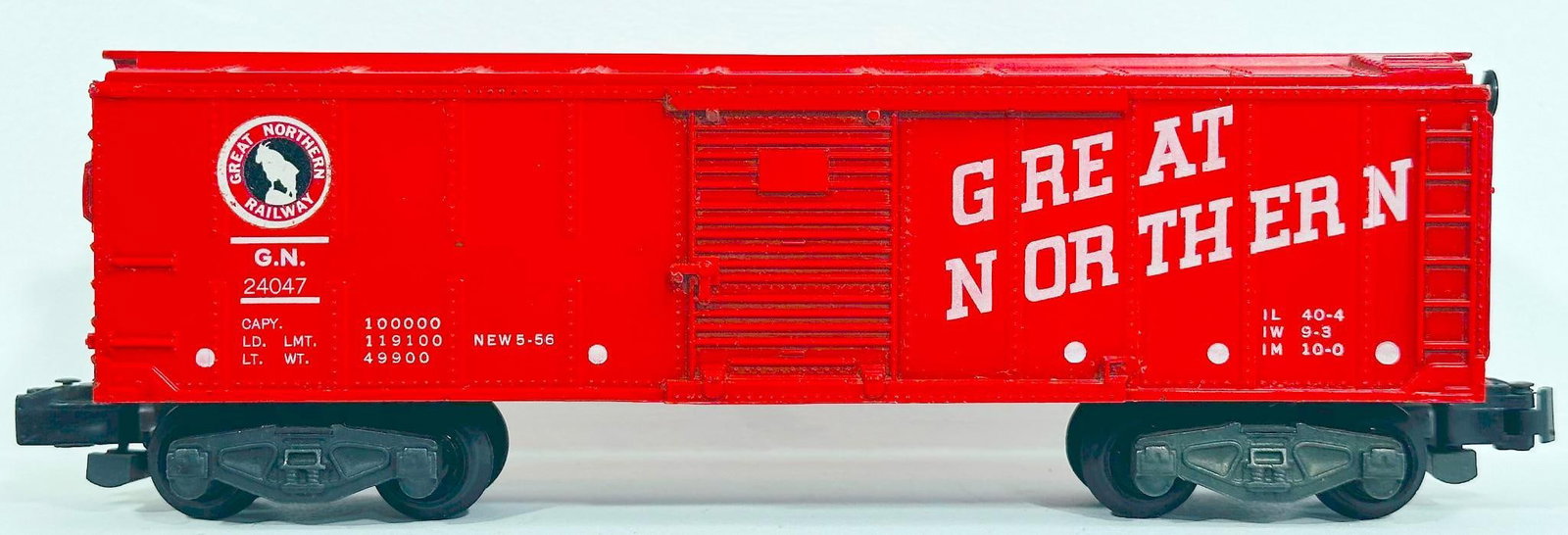American Flyer Postwar S Gauge 24047 Great Northern Box Car (1 of 5)