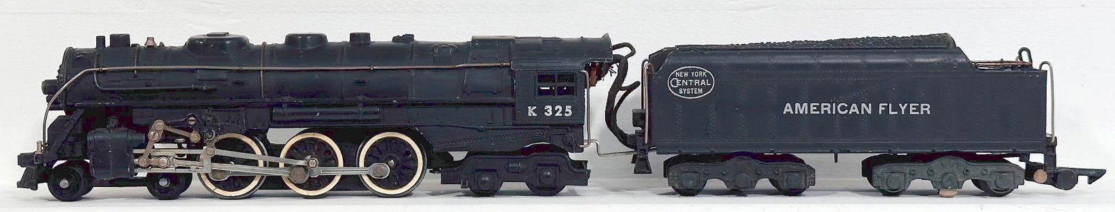 American Flyer Postwar S Gauge New York Central K325 Locomotive and Tender (1 of 6)