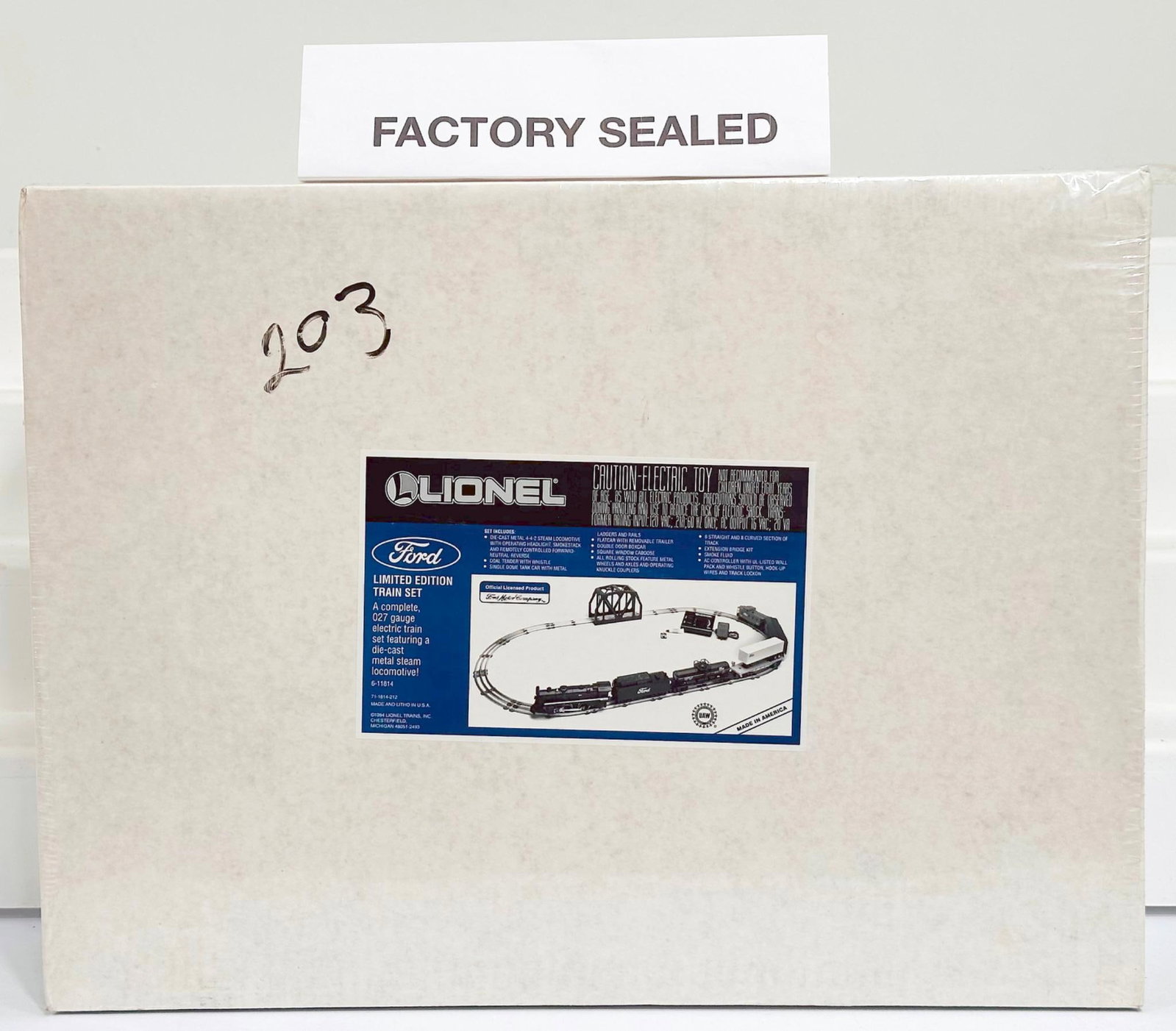 Lionel Modern O Gauge Ford Freight Train Set Sealed Boxed (1 of 5)