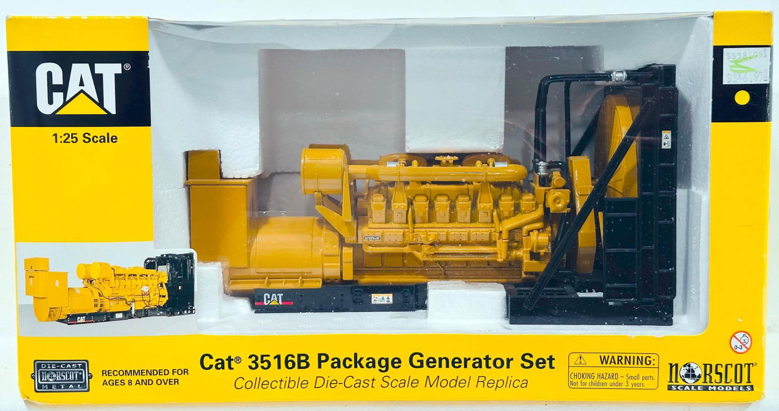 Norscot Modern 1:25 Scale CAT 3516B Package Generator Set Boxed (1 of 4)