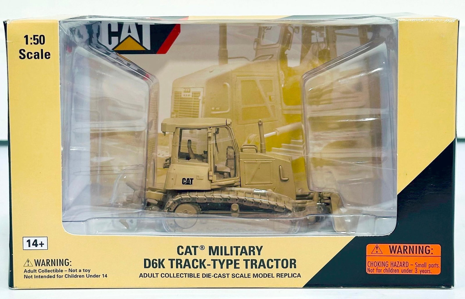 Norscot Modern 1:50 Scale CAT Military DGK Track - Type Tractor Boxed (1 of 4)