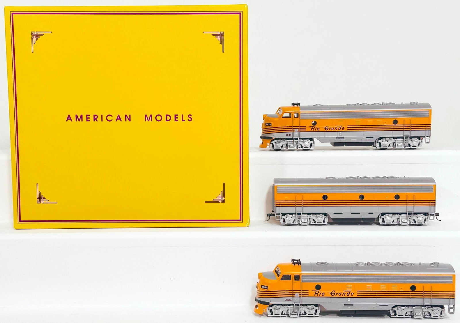 American Models Modern S Gauge D&RGW F7 - ABA Diesel Units Boxed (1 of 9)