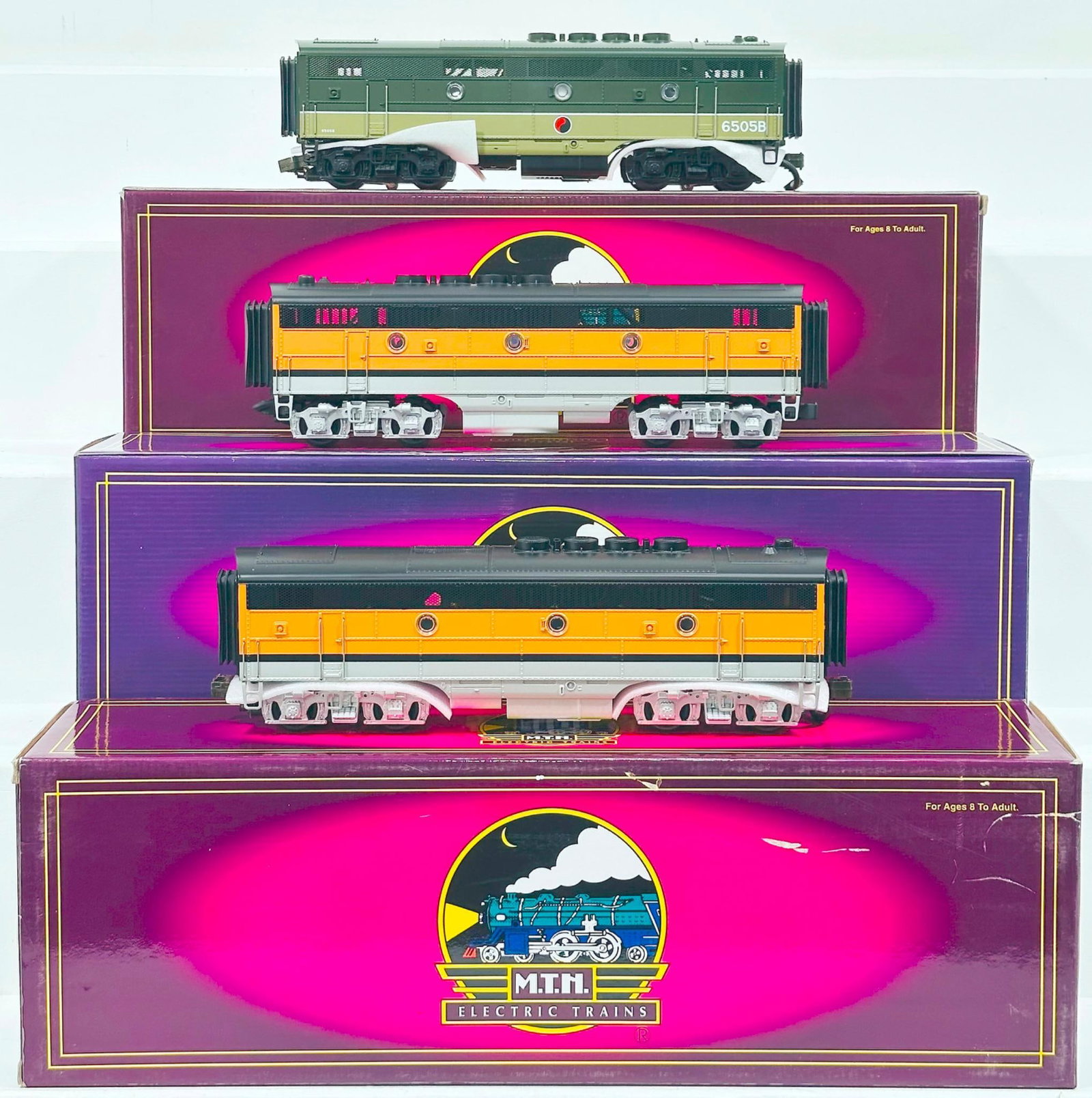 MTH Modern O Gauge Denver and Rio Grande F - 3 B Unit /Northern Pacific F-3 B Unit/ Denver Rio (1 of 8)