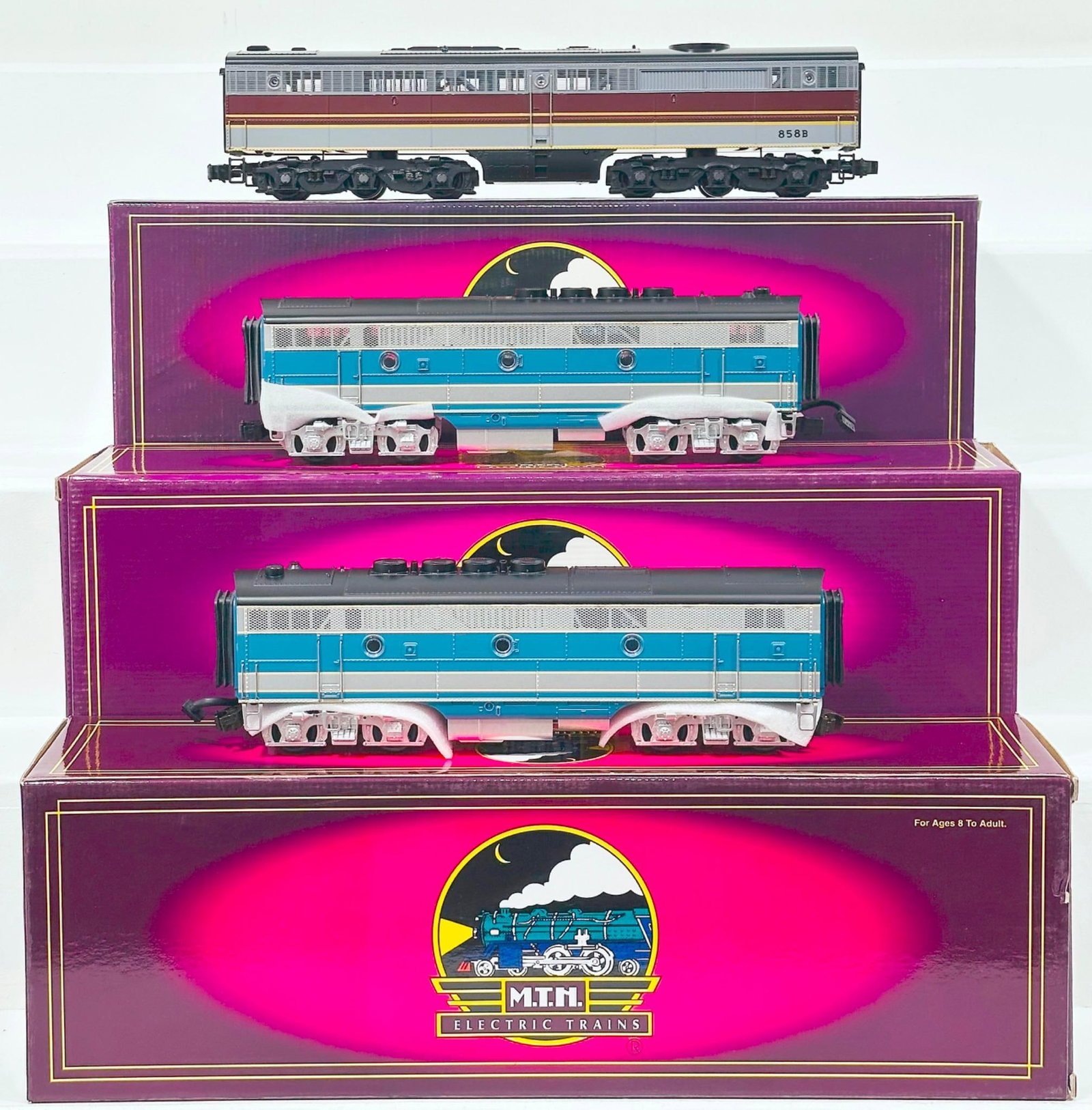 MTH Modern O Gauge ElectroMotive Division F - 3B Unit with PS 1.0/Electromotive F - 3 B Unit (1 of 8)