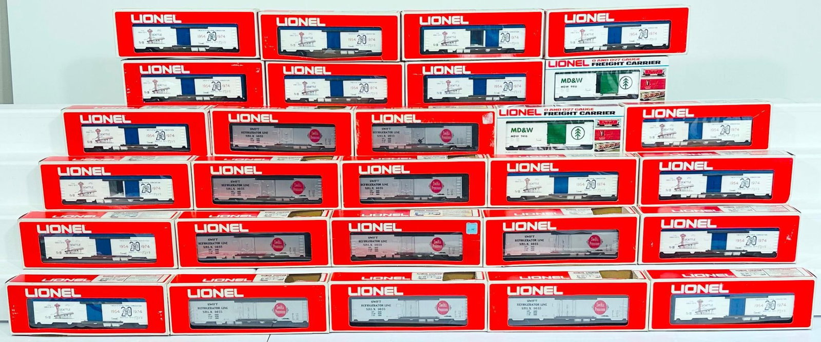 Lionel Modern O Gauge 1974 TCA 20th National Convention Seattle Woodsided Refrigerator Car Boxed X16 (1 of 9)