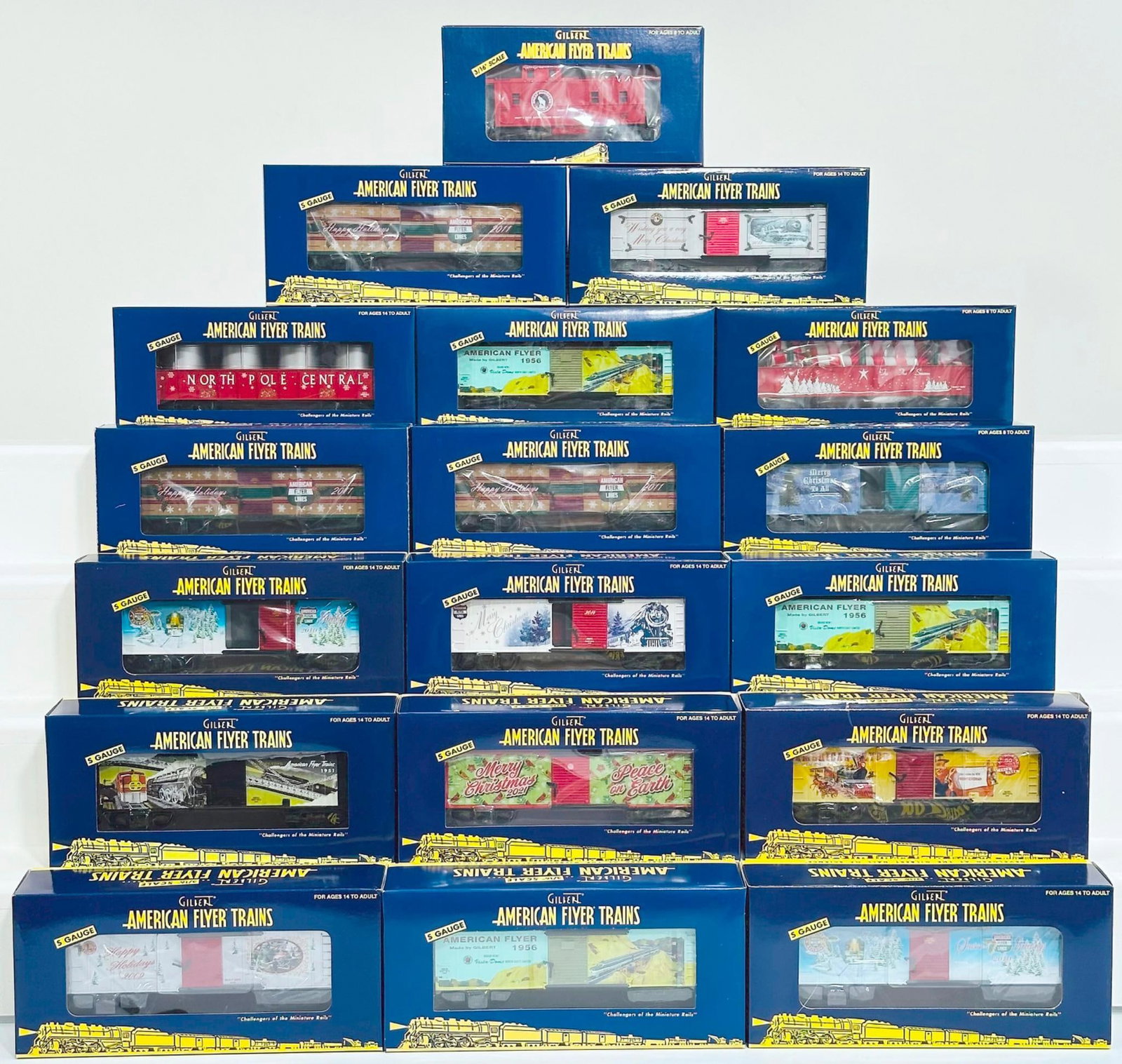 American Flyer Lionel Modern S Gauge Eighteen (18) Assorted Freight Cars Boxed (1 of 6)