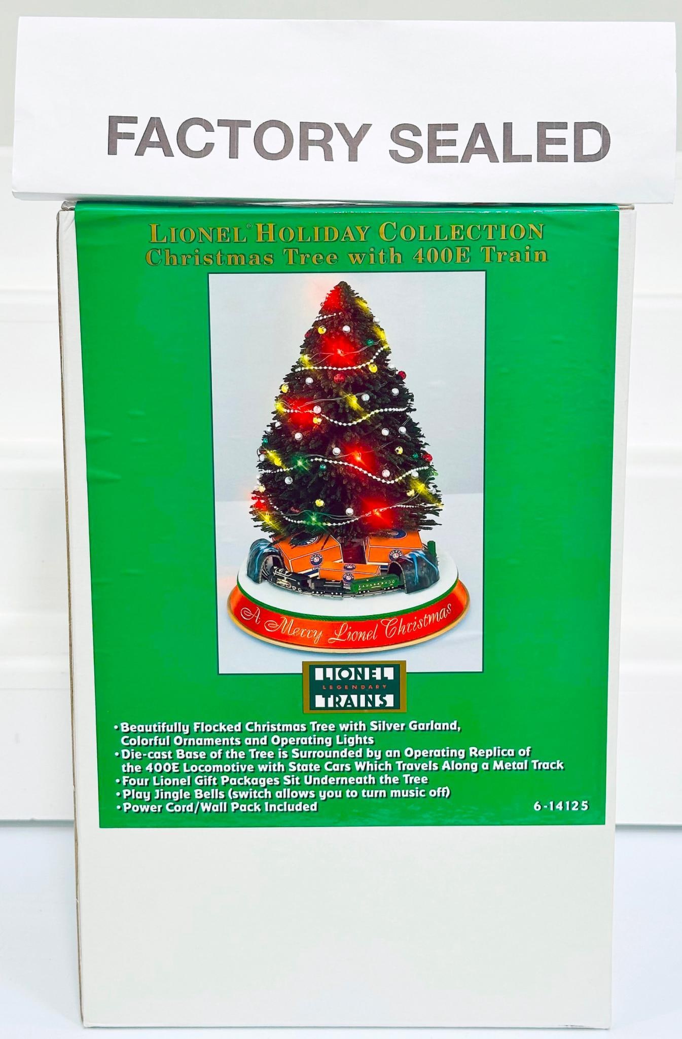 Lionel Modern Christmas Tree with 400E Train Boxed (1 of 4)