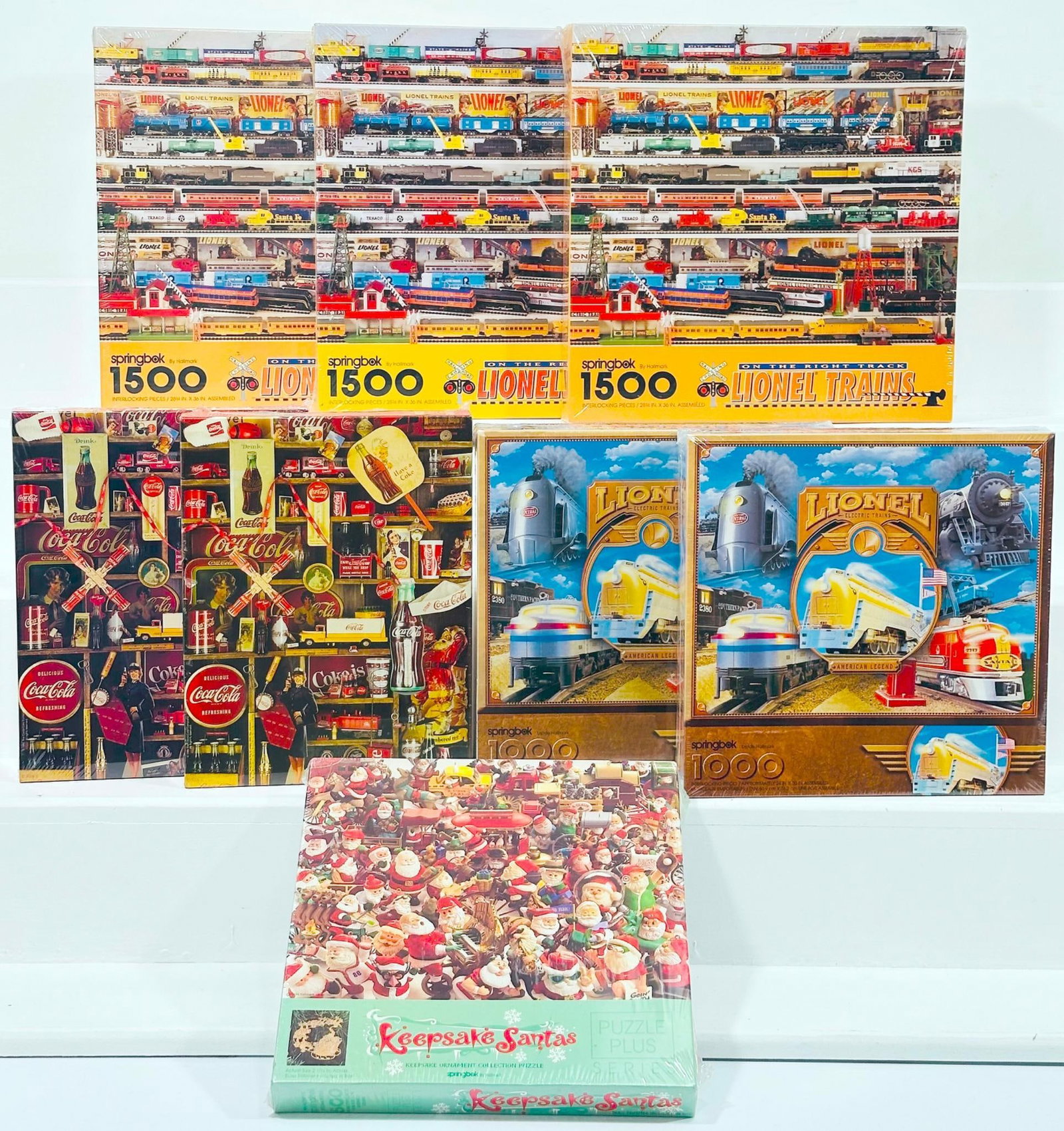 Lionel Modern Eight (8) Assorted Jigsaw Puzzles Boxed (1 of 7)