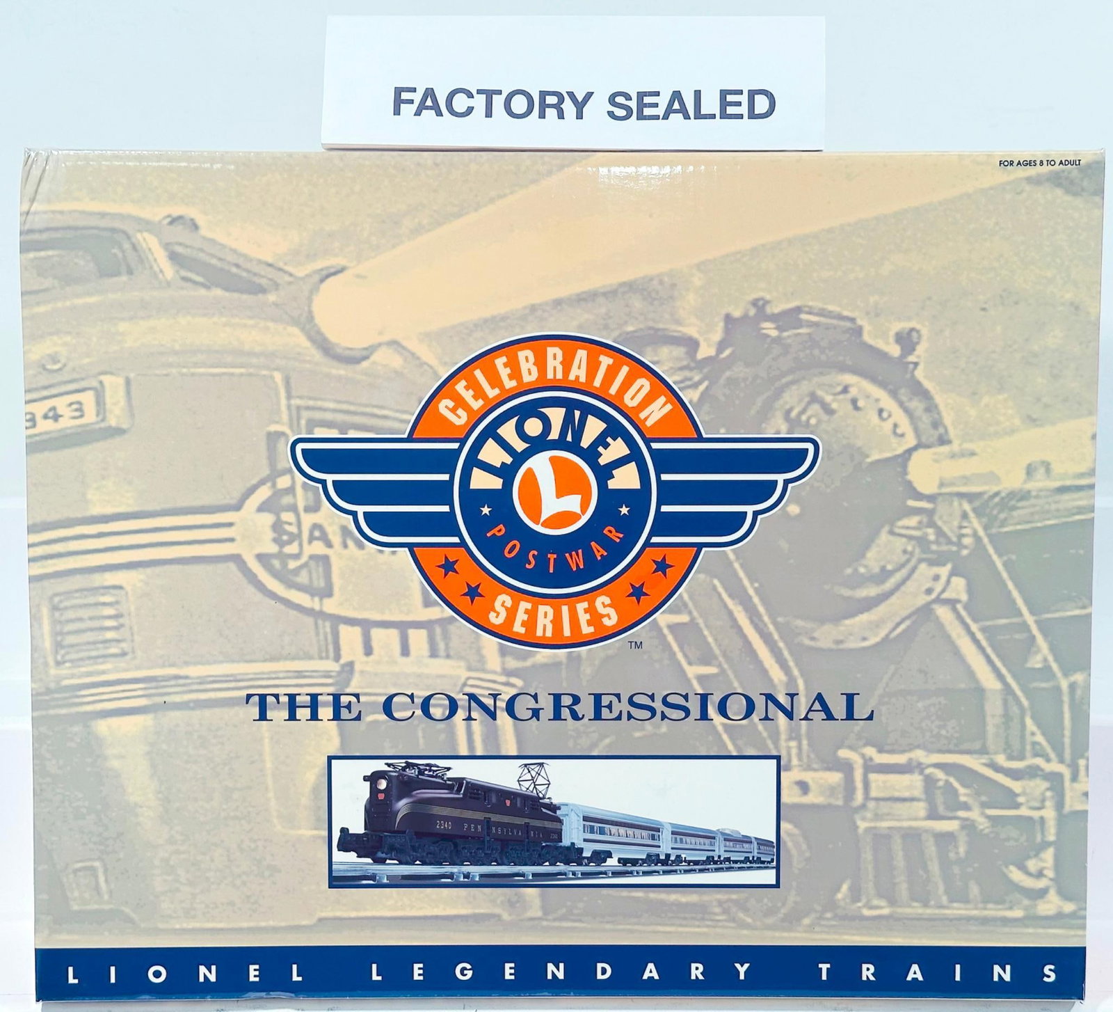Lionel Modern O Gauge The Congressional GG1 Electric Locomotive Passenger Set Sealed Box (1 of 6)