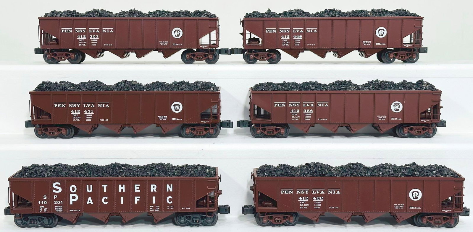 K-Line Modern O Gauge Diecast Hopper Car X6 (1 of 6)