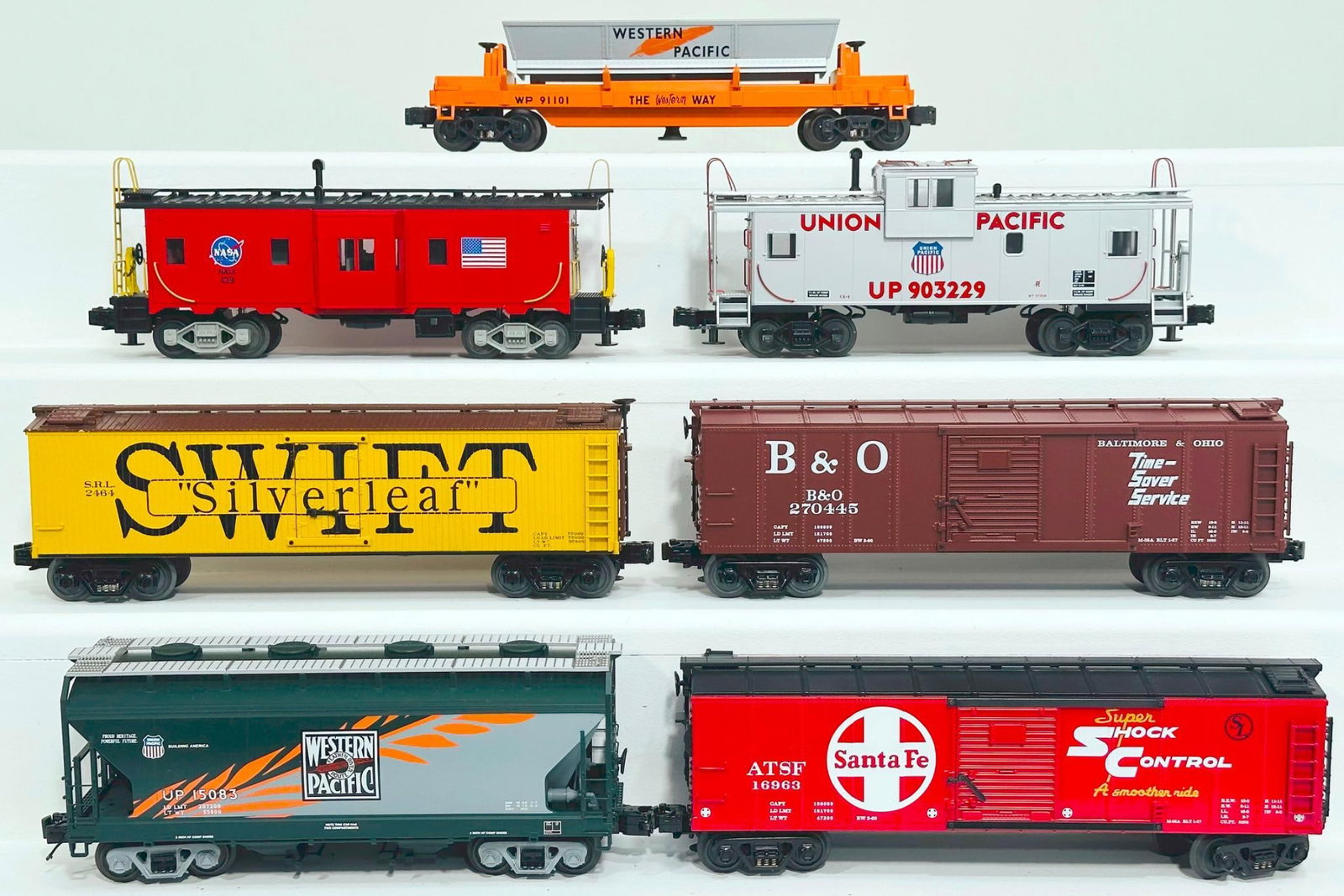 MTH Modern O Gauge Seven (7) Assorted Freight Cars (1 of 6)
