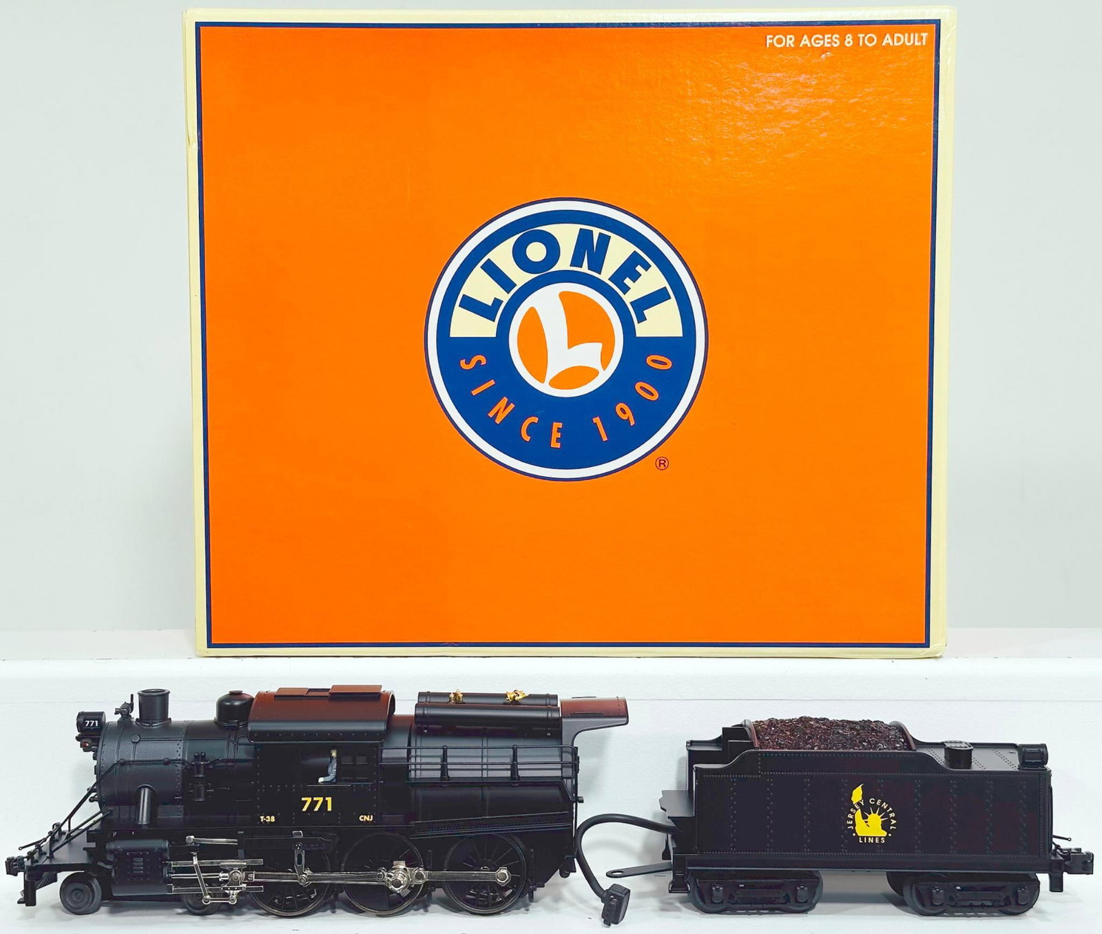 Lionel Modern O Gauge Camelback Loco CNJ Command Boxed (1 of 8)