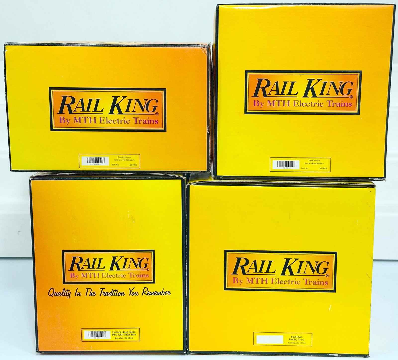MTH Modern Rail King Ten (10) Assorted Structures - 2