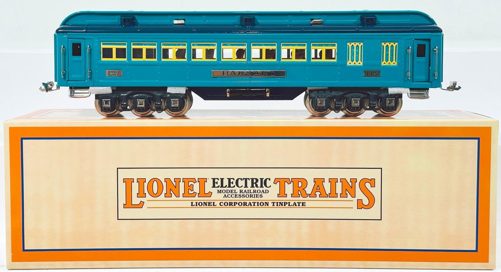 Lionel Modern Standard Gauge Blue Comet Coach Car Barnard Boxed (1 of 8)
