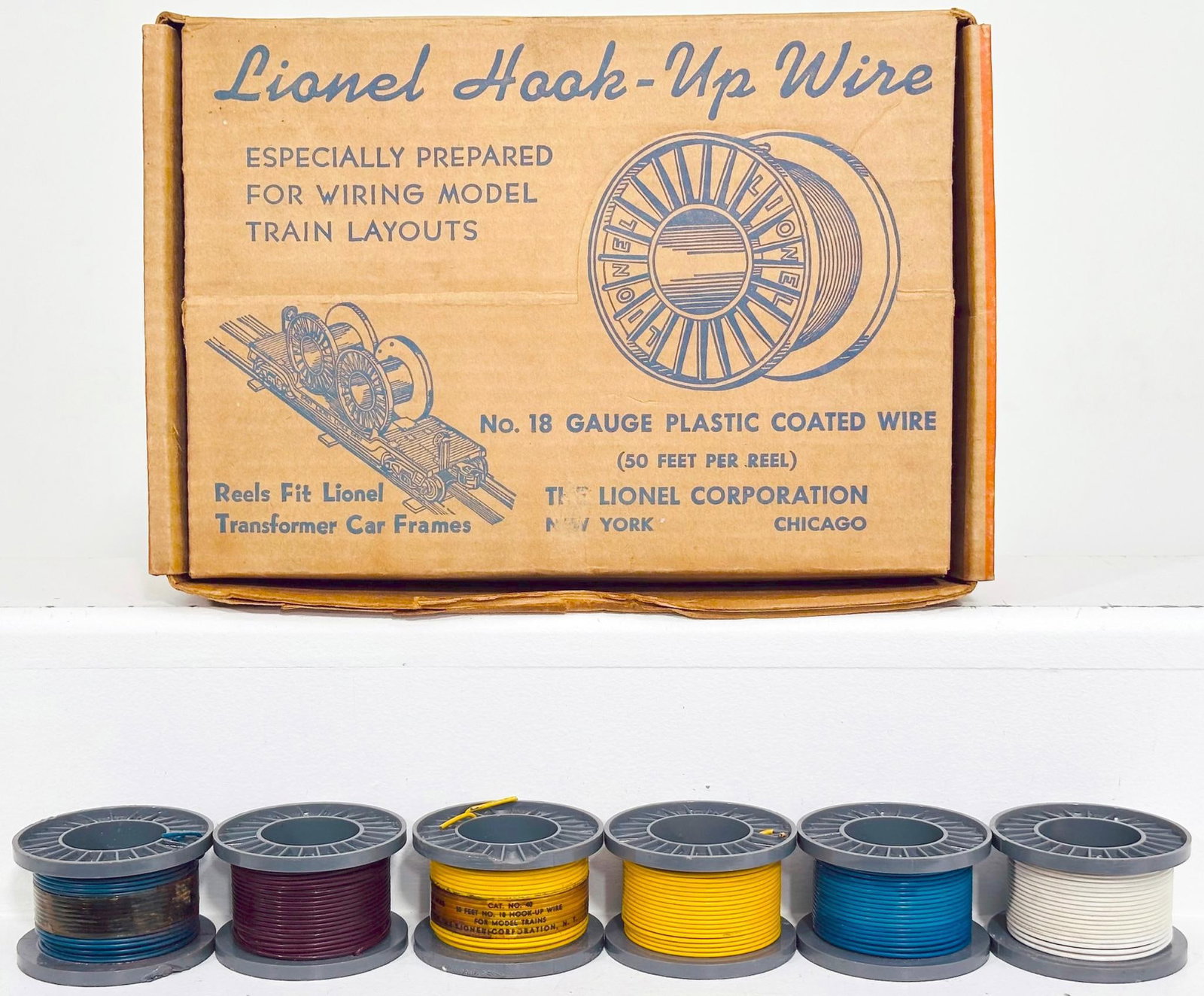 Lionel Postwar O Gauge No. 40 Cable Reels (1 of 5)