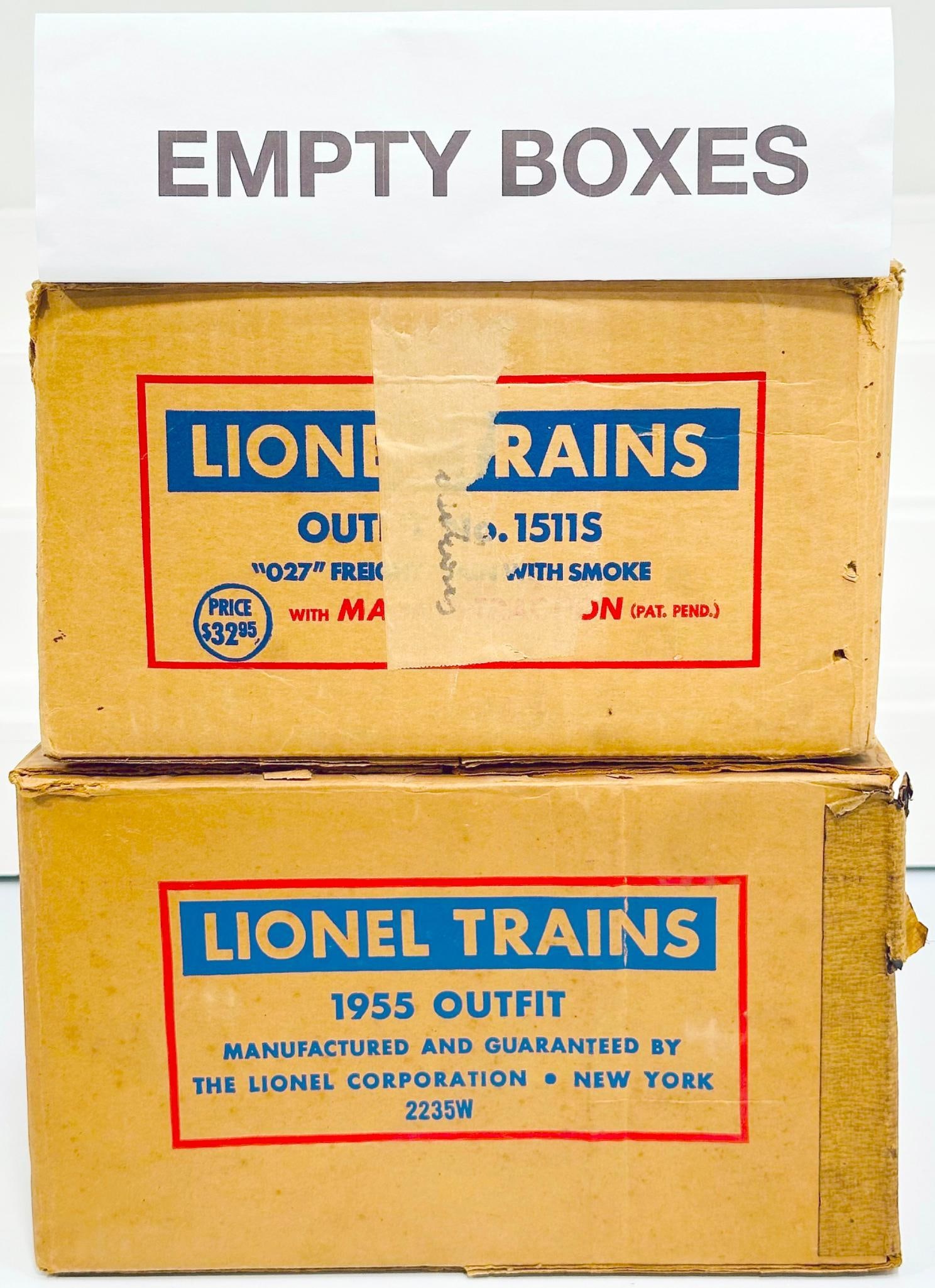 Lionel Postwar O Gauge 2235W and 1511S original Set Boxes only (1 of 9)