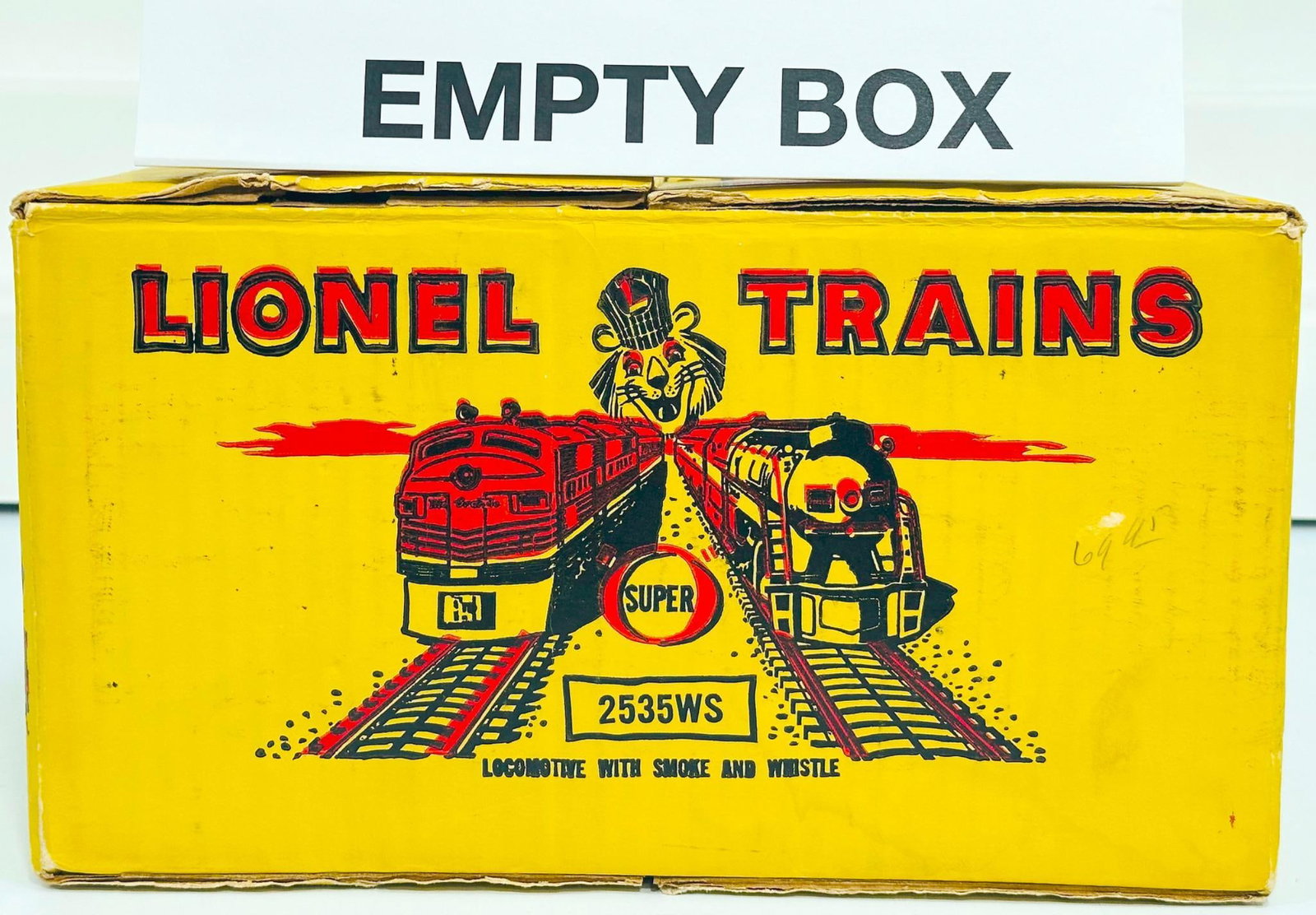 Lionel Postwar O Gauge Outfit No. 2535WS original Set Box only from 1959 (1 of 4)