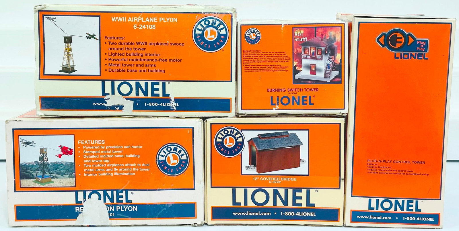 Lionel Modern O Gauge Five (5) Assorted Structures - 7