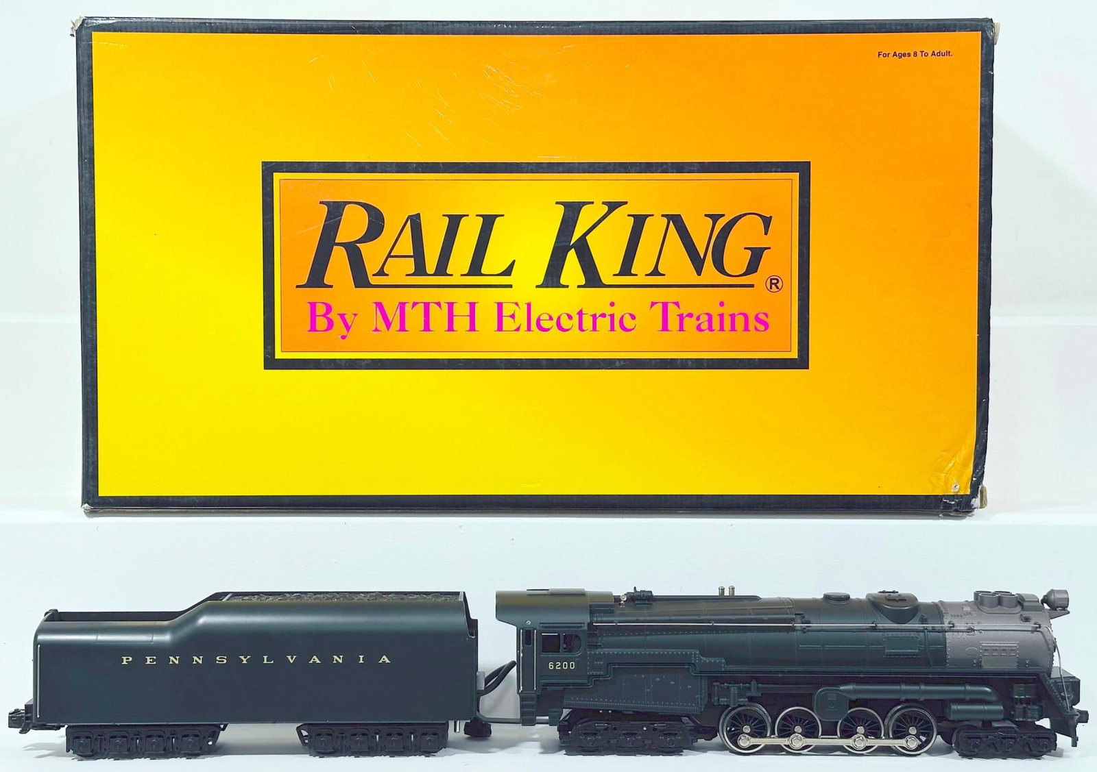 MTH O Modern Rail King O Gauge Pennsylvania S - 2 Suburban Engine Locomotive and Tender with PS 1.0 (1 of 8)