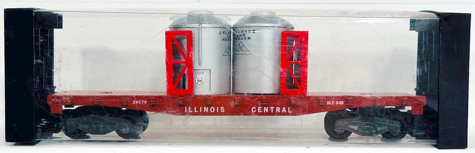 American Flyer Postwar S Gauge 24579 Multipurpose Flat Car with Klear Pak (1 of 9)