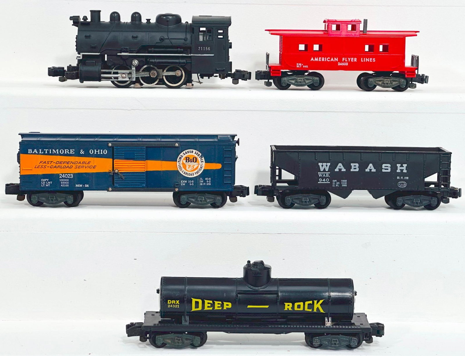 American Flyer Postwar S Gauge 21156 Dockside Switcher - 24603 - 24023 - 940 - 24321 (1 of 6)