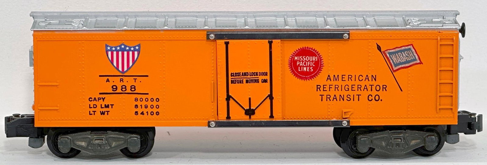 American Flyer Postwar S Gauge 989 ART Refrigerator Car (1 of 6)