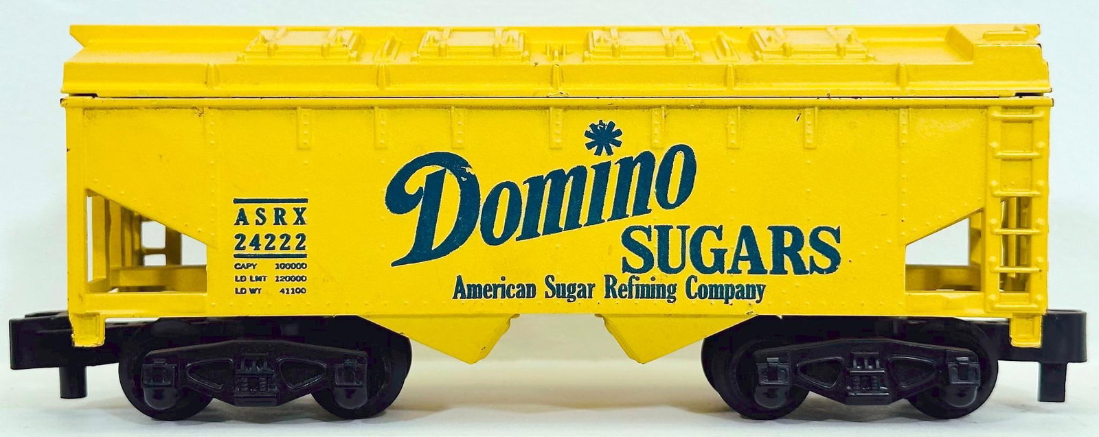 American Flyer Postwar S Gauge 24222 Domino Sugar's Covered Hopper Car Scarce (1 of 6)