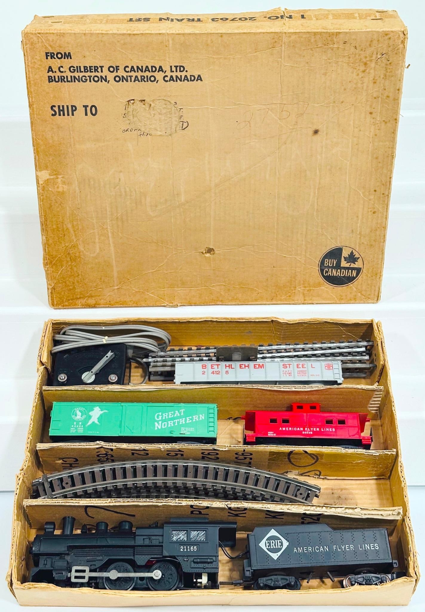 American Flyer Postwar S Gauge Outfit No. 20763 The Casey Jones Set from 1963 to 1964 (1 of 9)