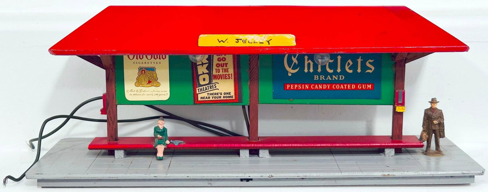 Mini - Craft Postwar S Gauge Station Platform W. Jersey: Mini - Craft Postwar S Gauge Station Platform W. Jersey, in C7 minus or better.