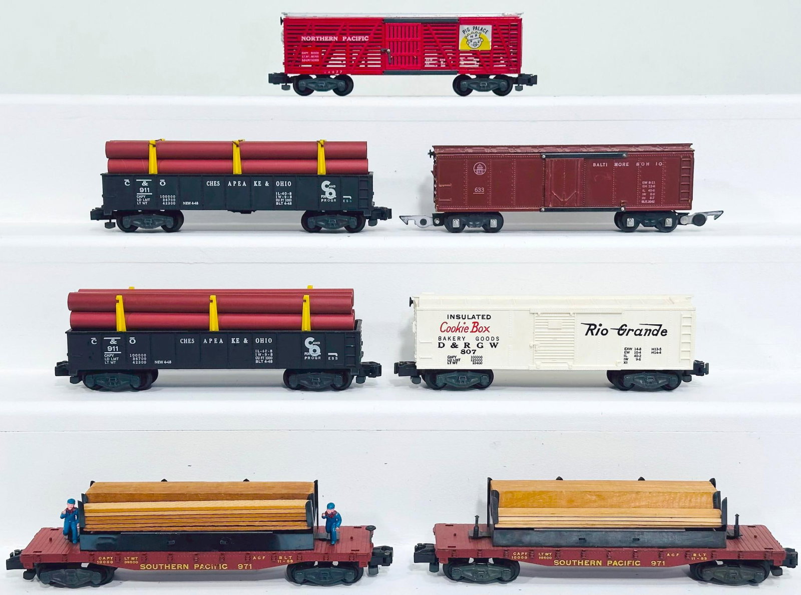 American Flyer Postwar S Gauge 24077-911-911-807-633 (1 of 8)