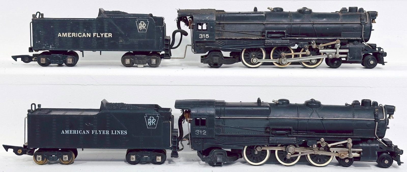 American Flyer Postwar S Gauge 315 PRR 4-6-2 Locomotive and Tender (1 of 6)