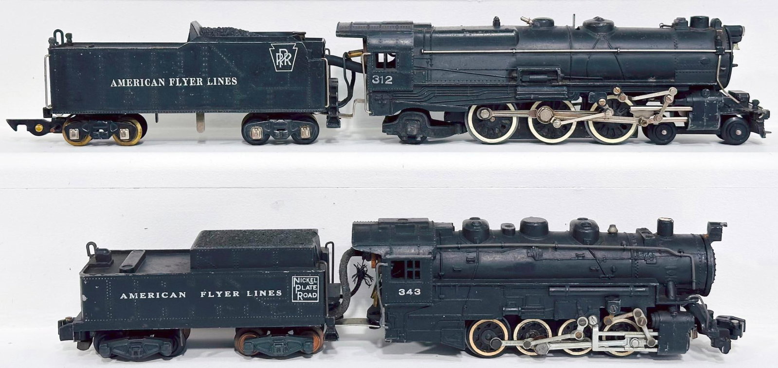 American Flyer Postwar S Gauge 312 PRR 4-6-2 Locomotive and Tender (1 of 6)