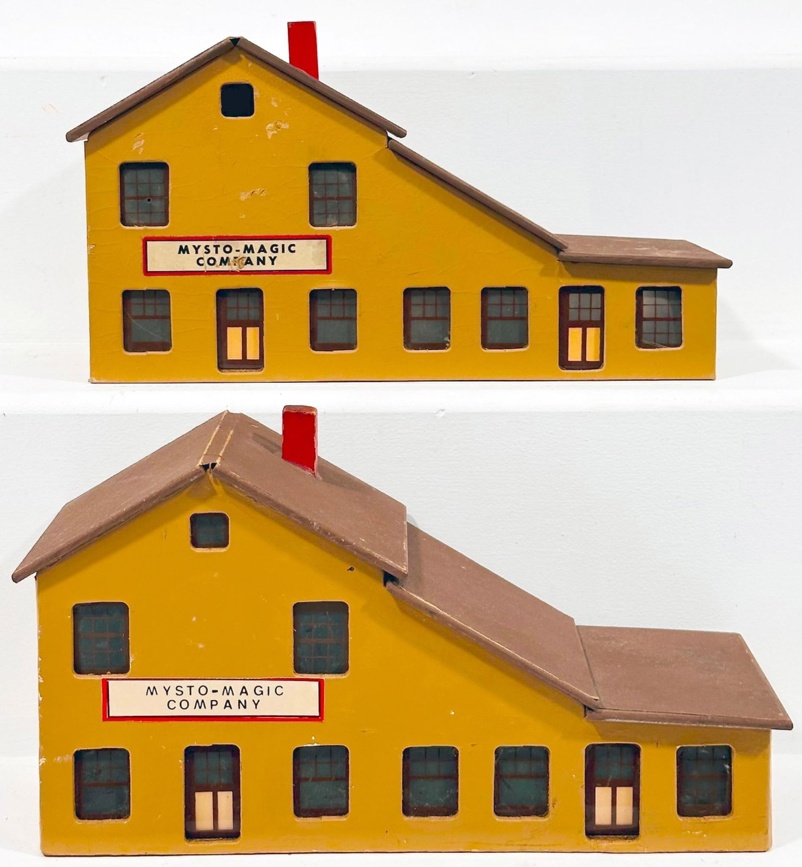 American Flyer Postwar S Gauge 162 Factory X2: American Flyer Postwar S Gauge 162 Factory X2, each in C7 or better.