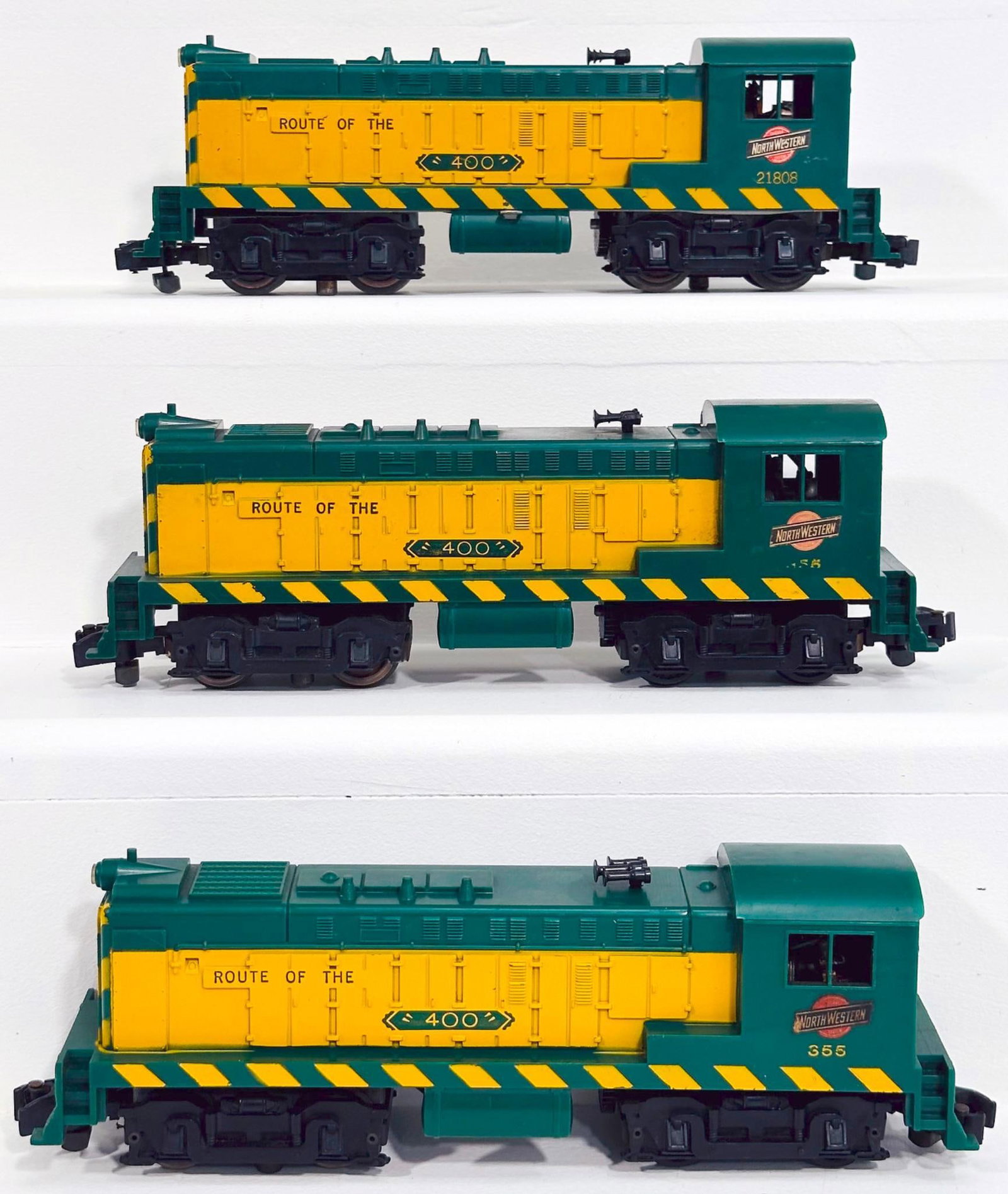 American Flyer Postwar S Gauge 21808 - 355 - 355 Chicago Northwestern Switchers (1 of 6)