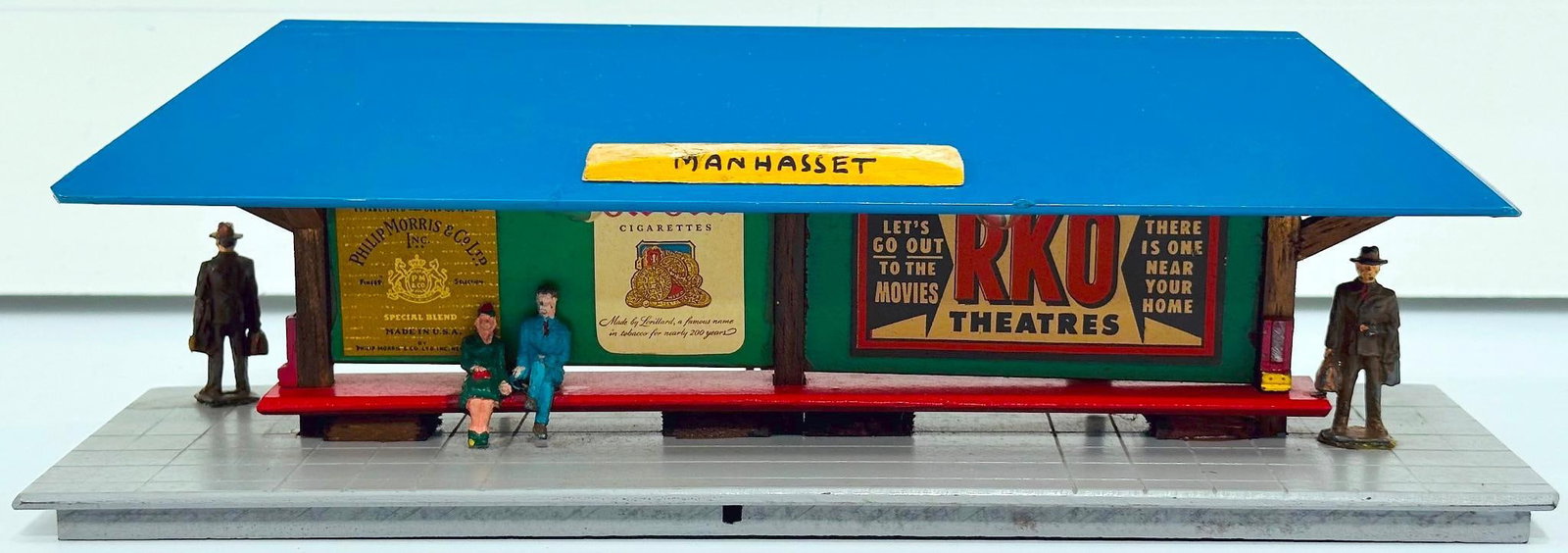 Mini - Craft Postwar S Gauge Station Platform Manhasset (1 of 6)