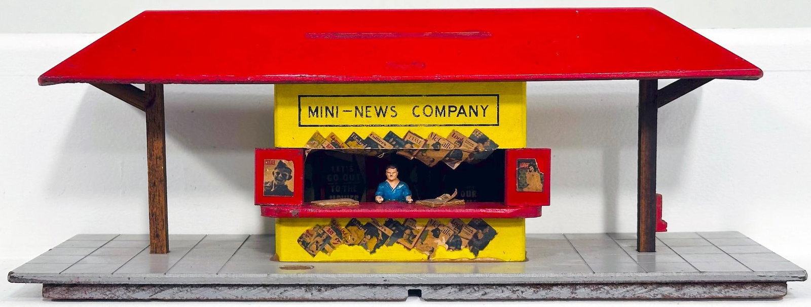 Mini - Craft Postwar S Gauge News Stand (1 of 6)